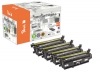 Peach kombinuotas paketas, suderinamas su  HP No. 654X, CF330X, CF331A, CF332A, CF333A
