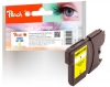 Peach Tintenpatrone gelb kompatibel zu  Brother LC-980Y, LC-1100Y