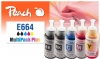 Peach Spar Pack Plus Tintenpatronen, kompatibel zu  Epson No. 664, C13T664640