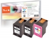 319215 - Peach Spar Pack Plus Druckköpfe kompatibel zu No. 901XL, CC654AE*2, CC656AE HP