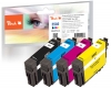320869 - Peach multi paketas, suderinamas su No. 502, C13T02V64010 Epson