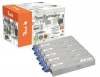 112306 - Peach Spar Pack Plus Tonermodule kompatibel zu 46490608, 46490607, 46490606, 46490605 OKI
