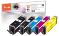 Peach Spar Pack Tintenpatronen kompatibel zu  Canon PGI-580, CLI-581, 2078C005